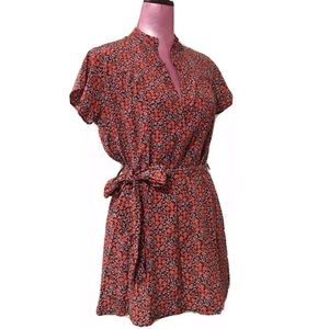 NWT Alice & Astrid Silk Chiffon Floral Anuska Top